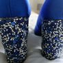Amy Huberman Bourbon blue shoes uk5 Image 3