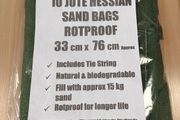 Sandbags Rot Proof Hessian 33cm x 76cm (13'x30')