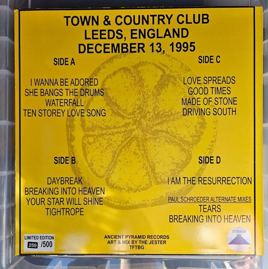 The Stone Roses "Stoned And Dethroned" 2x Vinyl Album Limited Edition