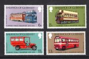 1979 Guernsey Public Transport Commemorative Stamps Mint Never Hinged (MNH)
