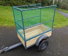 Small trailer ideal for bales/turf/recycling