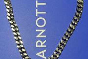 Skulls In Cross Necklace chain