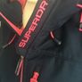 2 for 1 offer - SuperDry Navy - Fleece lined Jacket and Free Burgundy Premium Knitwear Jumper - Size S Image 2