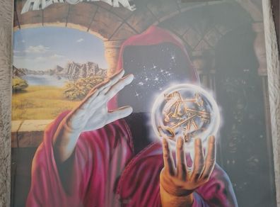 Helloween  Keeper Of The Seven Keys Part I  Blue Vinyl Early EU Press  NM VG