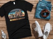 Mandalorian Star War T Shirt Vintage star wars t-shirt tee top shirt