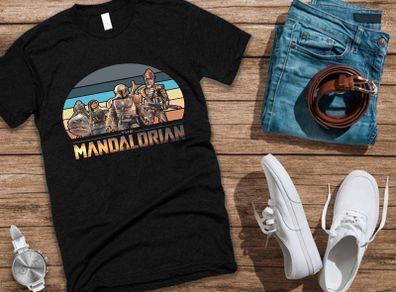 Mandalorian Star War T Shirt Vintage star wars t-shirt tee top shirt