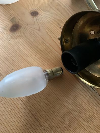 Mid Century Murano wall sconce