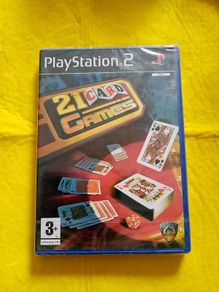 21 card games PlayStation 2 ps2 games Original