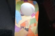 funky t light candle holder