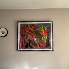 High quality Archival Giclee Modern Art print title "Rainbow of Joy "