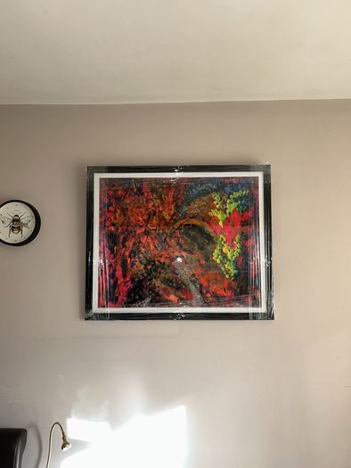 High quality Archival Giclee Modern Art print title "Rainbow of Joy "