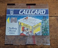 Ireland CallCard "Christmas 1994", mint in wrapper, 12/1994, 10 Units - free standard postage