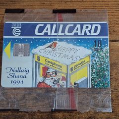 Ireland CallCard "Christmas 1994", mint in wrapper, 12/1994, 10 Units - free standard postage