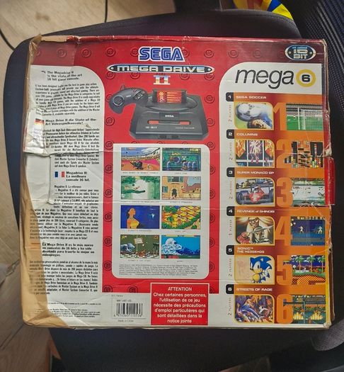 sega mega drive mega 6 console