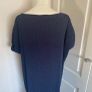 Carolyn Donnelly navy pleat dress size 12 Image 4