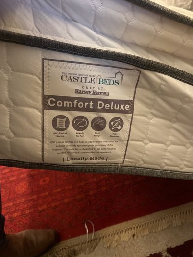 Double mattress from Harvey Norman shop