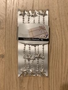 Silver Parcel Tie