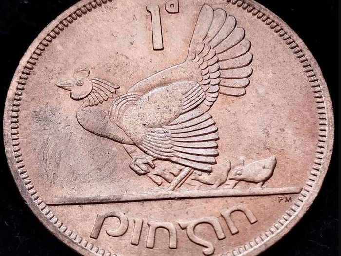 [#295] - Ireland 1965 | Irish 1d | Irish One Penny | KM.11