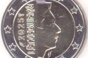 Luxembourg 2 Euro Regular National Coin 2025.Uncirculated.