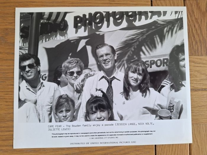 Cape Fear: Movie Press Kit