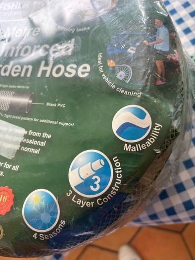 30 Metre Reinforced Garden Hose (new)