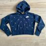 girls Nike cropped hoodie 11/12y Image 2