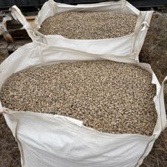 Tonne bags of stone