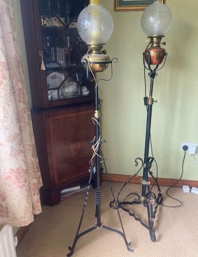 Victorian floor lamps