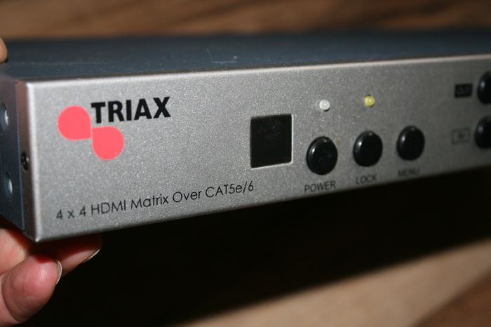 Triax Hmx 4x4l(k) 4k Hdbaset Poe Hdmi Matrix Lite No Charger/adapter