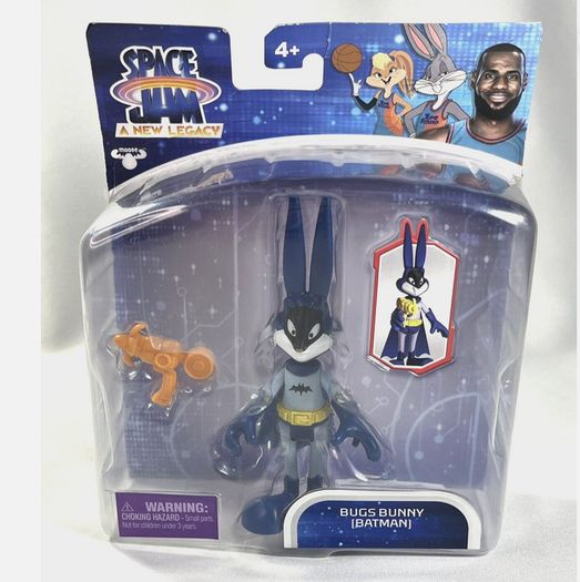 BRAND NEW Space Jam A New Legacy Bugs Bunny Batman Ballers Action Figure Pack