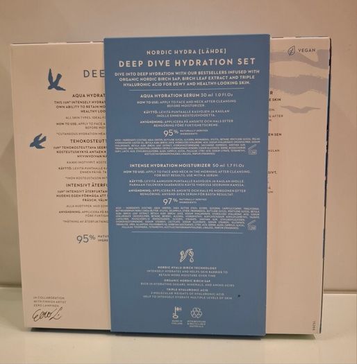 Lumene Nordic Deep Dive Hydration Set Price Includes Postage Cost