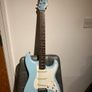 NOT a Fender, an SX Stratocaster in Sonic Blue Image 2