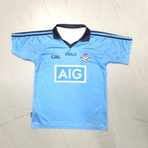 FREE POST Dublin (13 Years) GAA Jersey Gaelic Football Hurling Retro Shirt Baile Atha Cliath Dubs Blue Youths Childs Childrens Boys Girls
