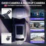 9.0 Wireless Carplay Screen for Car with 4K Dash Cam & 1080P Backup Camera, Touchscreen Car Stereo with Carplay & Android Auto, GPS Navigation, Mirror Link, Voice Control Image 3