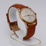 Vintage Swiss Made  Cauny Prima Ancre 15 Rubis Gold Gents Watch Image 3