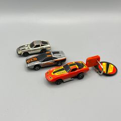 1980 Kidco Burning Key 3 x Cars Corvette, Ferrari, Datsun with Key - Working
