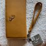 Women's Leather Purse. Tan. New Image 2