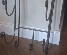 Wrought Iron Coat Hanger