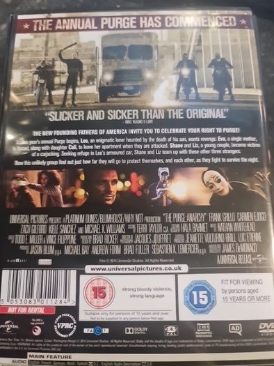 The Purge DVD