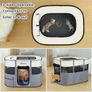 Foldable Pet Playpen, Cat Dog Playpen, Portable Dog Cage Exercise Kennel Crate with Waterproof Oxford, Puppy Pen Indoor Outdoors Pet Tent Fence 80x60x55cm Image 2