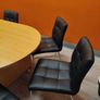 Meeting Table Oak plus 4 Chairs Image 2