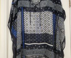 Sheer Print Top