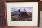 Art - Vintage Coloured Print ( Charles Mc Auley)