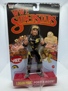 WWE Superstars Logan Paul Action Figure LJN Style Chase Black Card