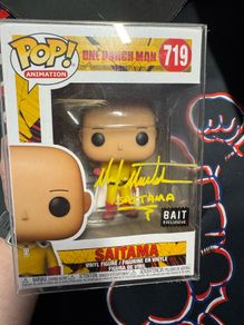 Funko pop one punch man signed