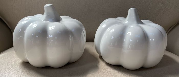 2 x Pumpkins halloween decoration
