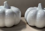 2 x Pumpkins halloween decoration