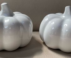 2 x Pumpkins halloween decoration