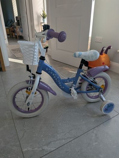 12 inch Disney Frozen themed bike