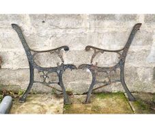 Cast Iron Bench Ends KAS1106
